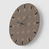 Grande Horloge Ronde Taupe shippo (Angle)