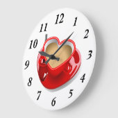 Grande Horloge Ronde Tea Love (Angle)