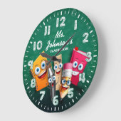 Grande Horloge Ronde Teacher's Classroom (Angle)