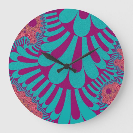 Grande Horloge Ronde Teal and Orange Loop (Recto)