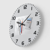 Grande Horloge Ronde Technical Drawing Office Supplies (Angle)