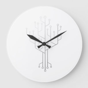 Grande Horloge Ronde Technique du programmeur programmeur de l'arbre de