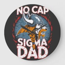 Tee-shirt graphique No Cap Sigma Dad Viking pour p