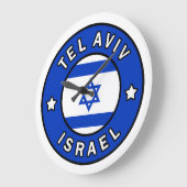 Grande Horloge Ronde Tel Aviv Israël (Angle)
