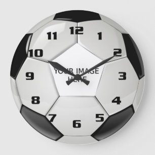 Grande Horloge Ronde Télécharger une photo Créez votre ballon de footba