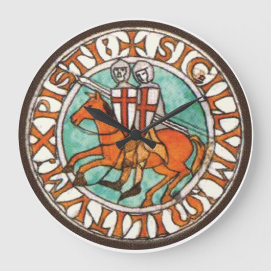 Grande Horloge Ronde Templier des Chevaliers (Recto)