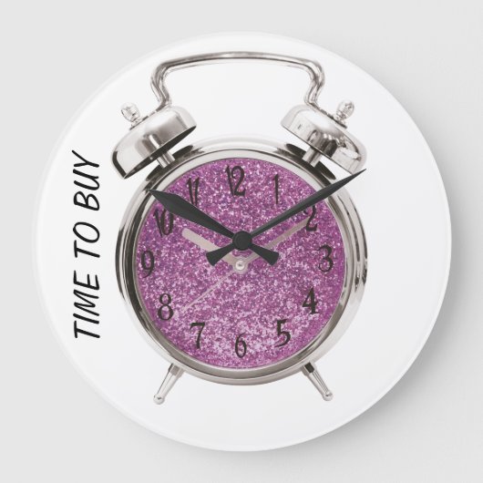 Grande Horloge Ronde temps d'achat (Recto)