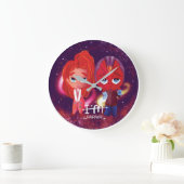 Grande Horloge Ronde temps de déplacement (Maison)