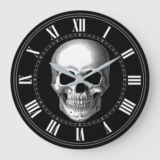 Grande Horloge Ronde Temps de Skull (Recto)