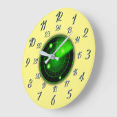 Grande Horloge Ronde Temps militaire radar (Angle)