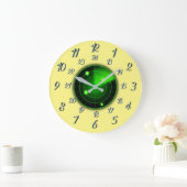 Grande Horloge Ronde Temps militaire radar (Maison)