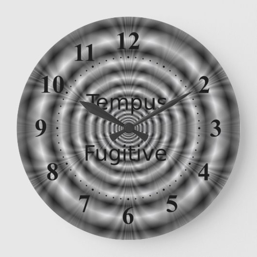 Grande Horloge Ronde Tempus Fugitive (Recto)