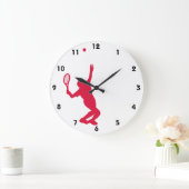 Grande Horloge Ronde Tennis de Crimson (Maison)