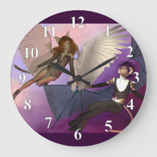 Grande Horloge Ronde Tenté