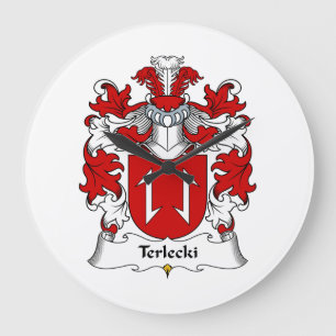 Grande Horloge Ronde Terlecki Family Crest