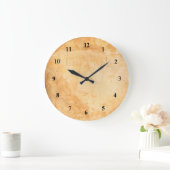 Grande Horloge Ronde Terracotta brick (Maison)