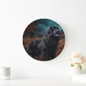Grande Horloge Ronde Terre-Neuve Halloween (Maison)