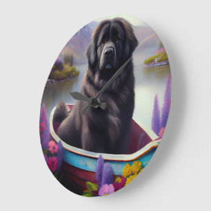 Grande Horloge Ronde Terre-Neuve sur une pédale : une aventure Pittores