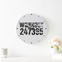 Texte usé et rayé Workout 247365 noir