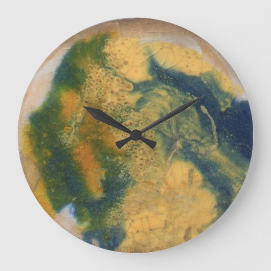 Grande Horloge Ronde Texture de marbre (Recto)
