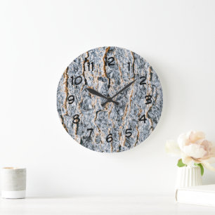 Grande Horloge Ronde Texture nature