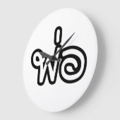 Grande Horloge Ronde Thai Father - พ่อ / Phaw - Thai Language Script (Angle)