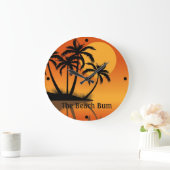 Grande Horloge Ronde The Beach Bum Personalized (Maison)