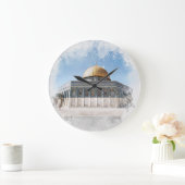 Grande Horloge Ronde The Dome of the Rock Beautiful Islamic Holy Places (Maison)