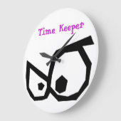 Grande Horloge Ronde The Eyes Time Keeper (Angle)