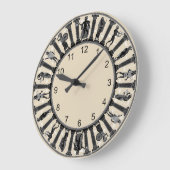 Grande Horloge Ronde The Greek Deities Wall Clock (Angle)
