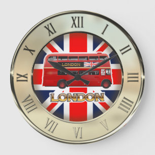 Grande Horloge Ronde The London Red Bus