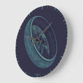 Grande Horloge Ronde THE ONE RING™ GOLLUM™ Graphic (Angle)