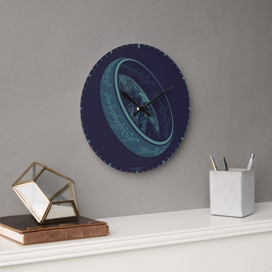 Grande Horloge Ronde THE ONE RING™ GOLLUM™ Graphic (Bureau)