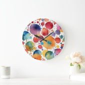 Grande Horloge Ronde The Splatter (Maison)