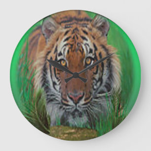Grande Horloge Ronde Tigre