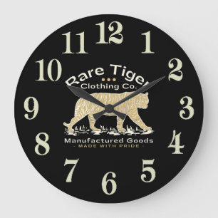 Grande Horloge Ronde Tigre