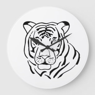 Grande Horloge Ronde Tigre Gratiffi