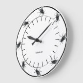 Grande Horloge Ronde Time Flies (Angle)