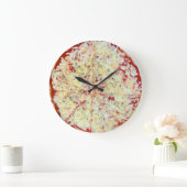 Grande Horloge Ronde Time for Pizza (Maison)