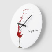 Grande Horloge Ronde Time for wine (Angle)