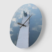 Grande Horloge Ronde Time to Relax and Reflect (Angle)