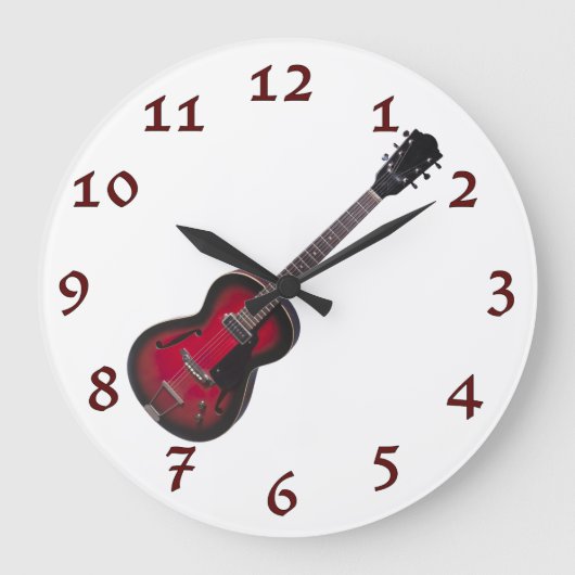 Grande Horloge Ronde Time To Rock Vintage (Recto)