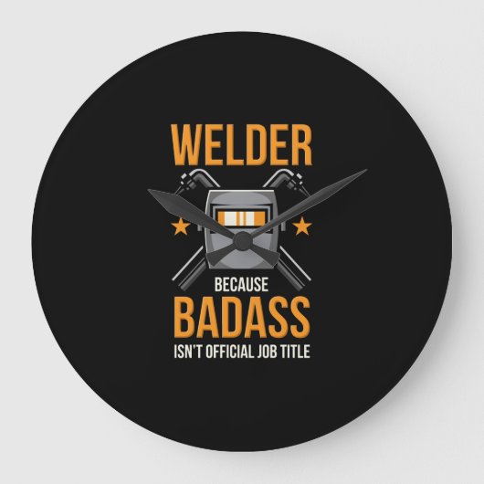 Grande Horloge Ronde Title de Welder Because (Recto)