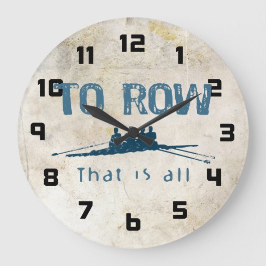 Grande Horloge Ronde To Row (Recto)