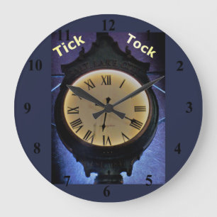 Grande Horloge Ronde Tock de coutil