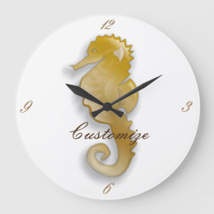 Grande Horloge Ronde Tonnerre de Seahorse