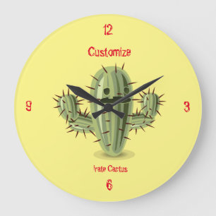 Grande Horloge Ronde Tonnerre Irate Cactus Thunder_Cove