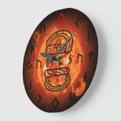 Grande Horloge Ronde Too Funky Clock (Angle)