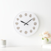 Grande Horloge Ronde Tooth Clock (Maison)