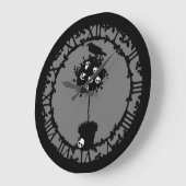 Grande Horloge Ronde Topiaire (Angle)